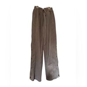 Juniors gray tear away‎ casual pants S